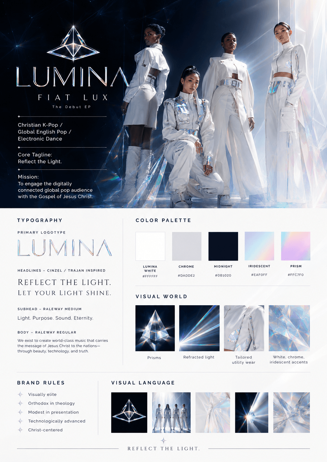 LUMINA press one-sheet